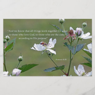 Romaner 8:28 brevpapper