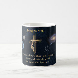 Romaner 8:28 kaffemugg
