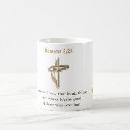 Romaner 8:28 kaffemugg