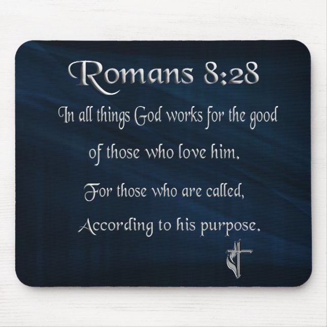 Romaner 8:28 Kristna Musmatta (Framsidan)