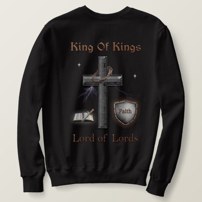 Romaner 8:28 lång ärmad tröja (Design baksida)