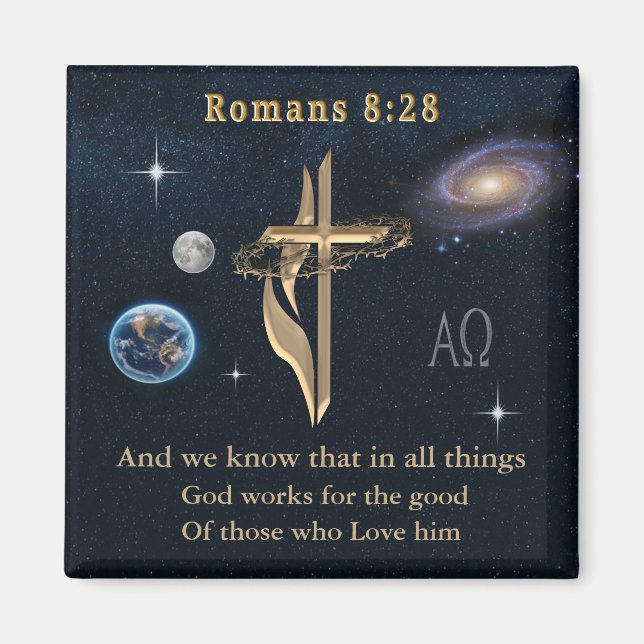 Romaner 8:28 magnet (Framsidan)
