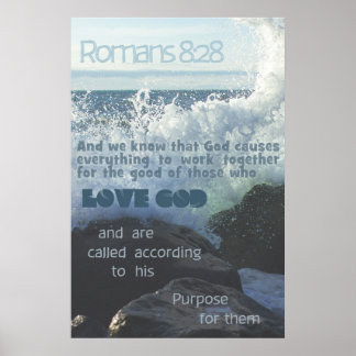 Romaner 8:28 Oceanen Poster