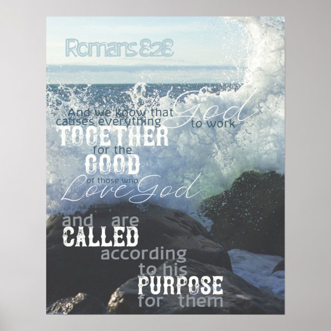 Romaner 8:28 Poster (Framsidan)