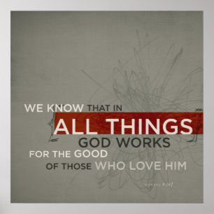 Romaner 8:28 poster