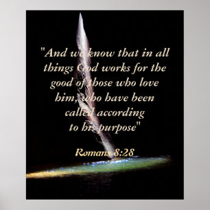 Romaner 8:28 poster