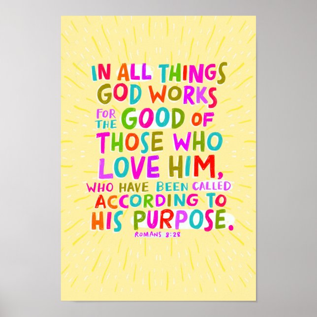 Romaner 8:28 Poster (Framsidan)
