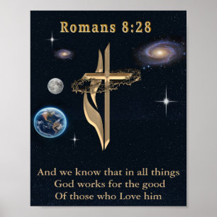 Romaner 8:28 poster
