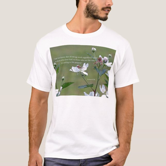 Romaner 8:28 tee shirt (Framsida)