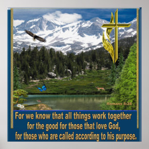 Romaner 8:38 Kristian poster