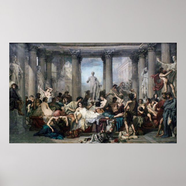 Romaner i imperiets död poster (Framsidan)