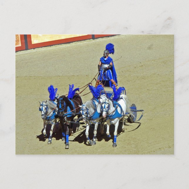 Romanerna, Puy-Du-Fou Frankrike Vykort (Framsida)