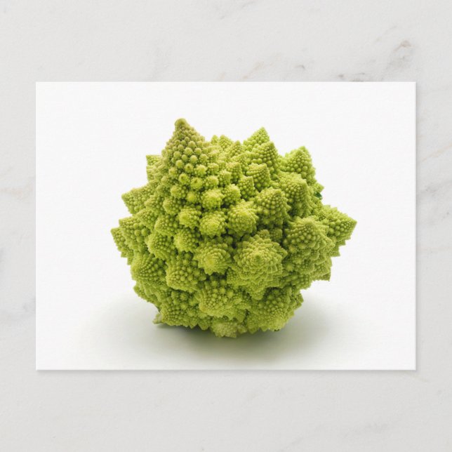 Romanesco broccoli vykort (Framsida)