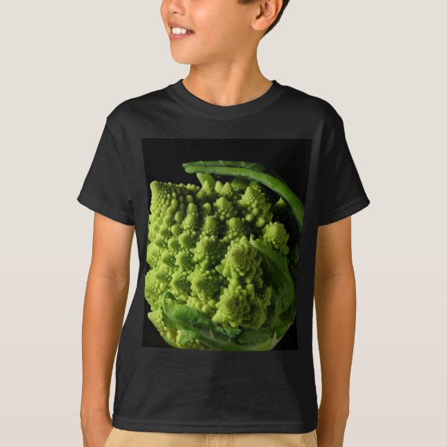 Romanesco broccoliFractals T-shirt (Framsida)