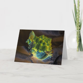 "Romanesco" Digitally Altered Hello Life Kort
