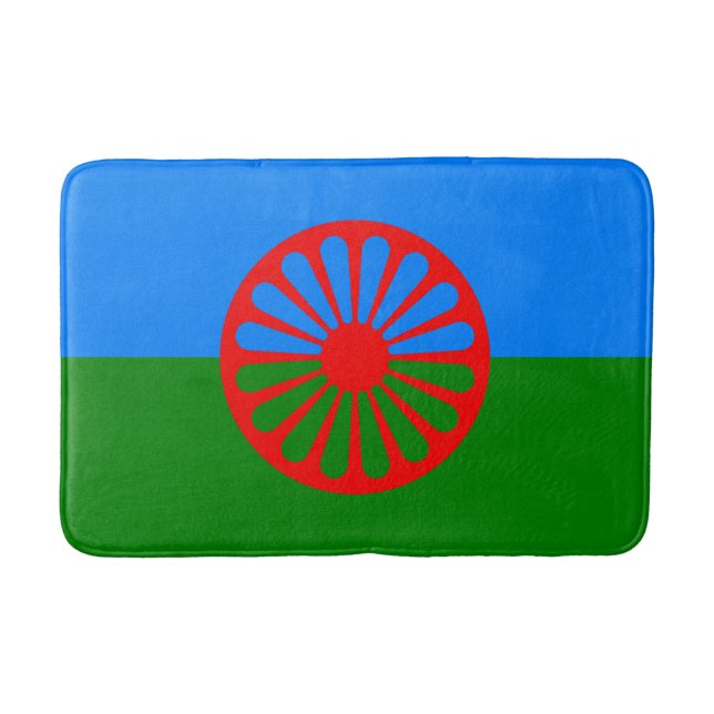 Romani Flagga Badrumsmatta (Framsidan)