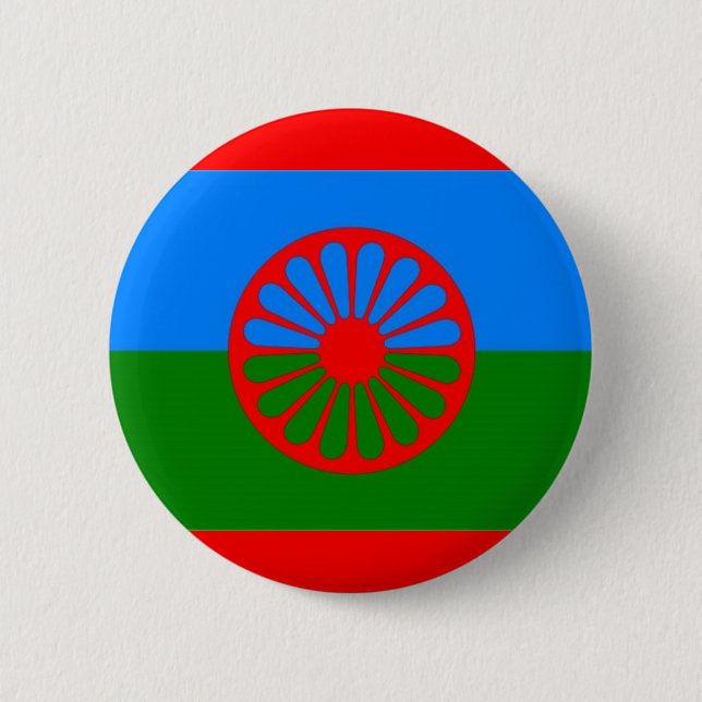 ROMANI FLAGGA KNAPP (Framsida)