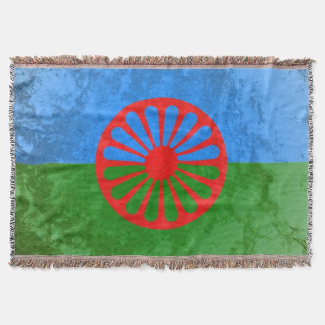 Romani flagga mysfilt (Framsidan)