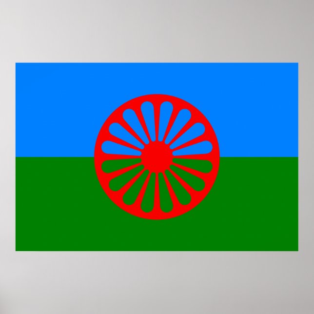 Romani Flagga Poster (Framsidan)