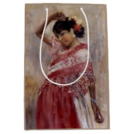 Romani Gypsy Woman Dancing (av Albert Edelfilt)