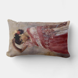 Romani Gypsy Woman Dancing (av Albert Edelfilt) Lumbarkudde