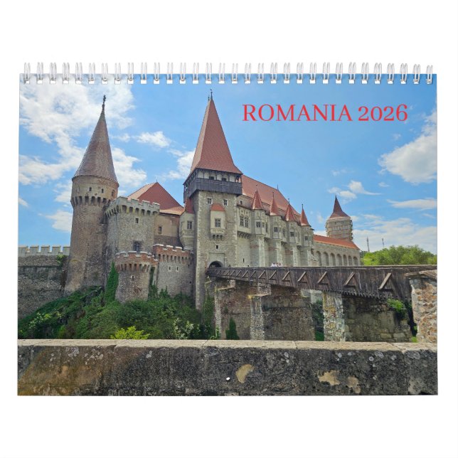 Romania 2026 calendar kalender (Omslag)