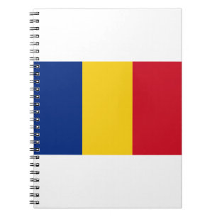 România - Rumänien Flagga Anteckningsbok