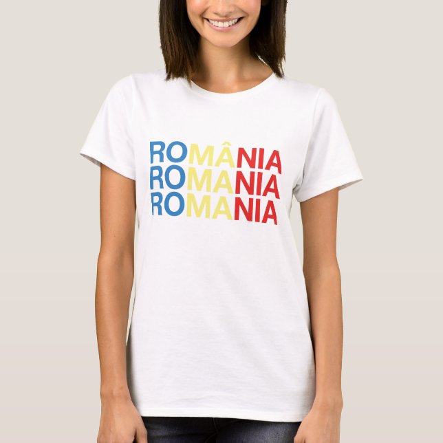 ROMANIA TEE (Framsida)