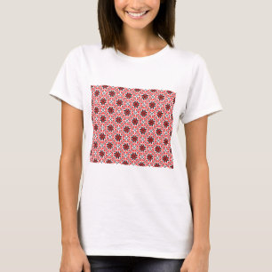 romanian traditionellt etniskt seamless dräktmoti t-shirt