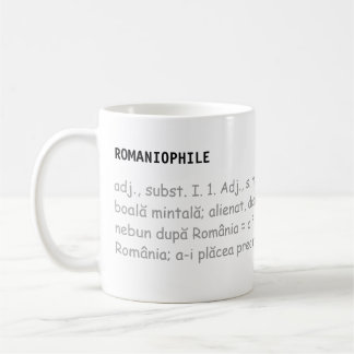 Romaniophile - dryck kaffemugg