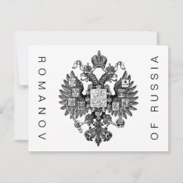 ROMANOV I RYSSLAND Postkort Vykort