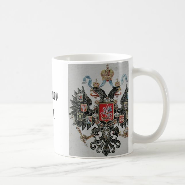 Romanov vapensköld, Romanov vapensköld, Romanov Kaffemugg (Höger)