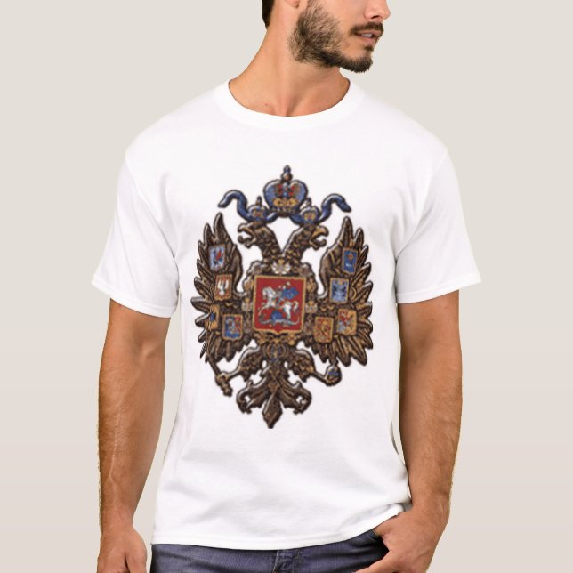 Romanov vapensköld tee shirt (Framsida)
