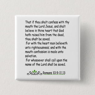 Romans10:9 - 11,13 knäppas knapp