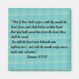 Romans10:9 - magnet 10