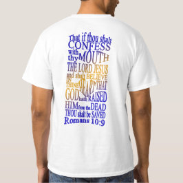 Romans10:9 T 3 för GABC WiM T Shirt
