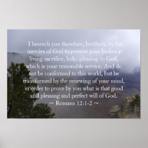 Romans12:1 - affisch 2