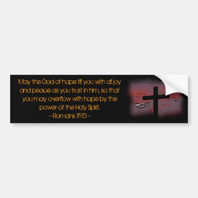 Romans15:13 Bildekal (Framsidan)