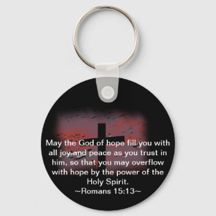 Romans15:13 Nyckelring