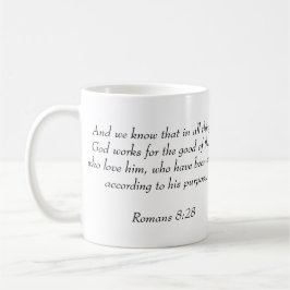 Romans8:28 Kaffemugg