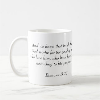 Romans8:28 Kaffemugg