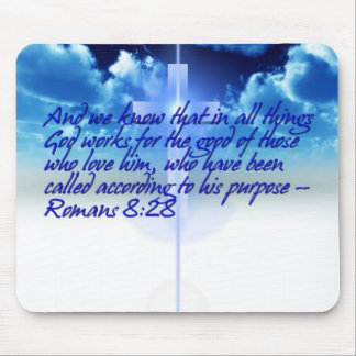 ROMANS8:28 Mousepad Musmatta