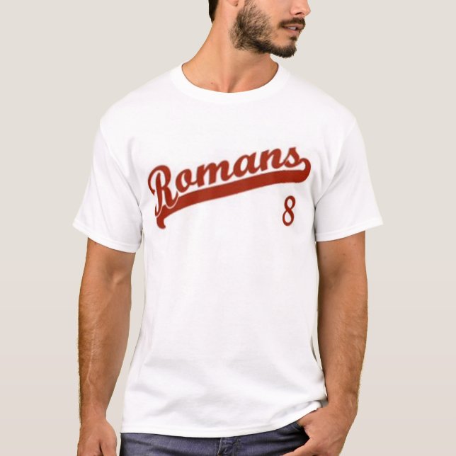 Romans8:28 T Shirt (Framsida)