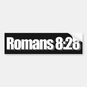 Romans8:28kristen Bildekal