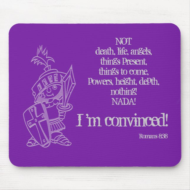 Romans8:38mousepad Musmatta (Framsidan)