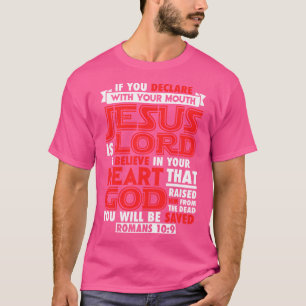 Romans 109 Jesus är Herre T Shirt