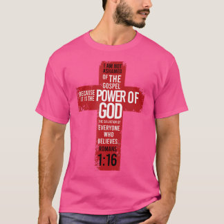 Romans 116 Bible Verse Religion Jesus Kor Kristus T Shirt