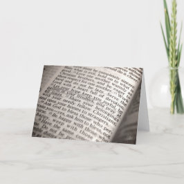 Romans 12:12 [gratulationskort] kort