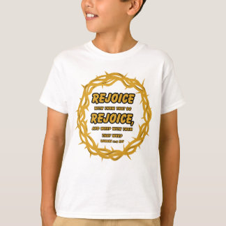 Romans 12:15 KJV Bible Scripture Verse Boy's T Shirt