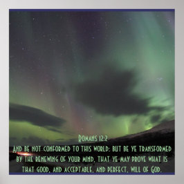 Romans 12:2, inspirationsbibelvänd-full välsignels poster